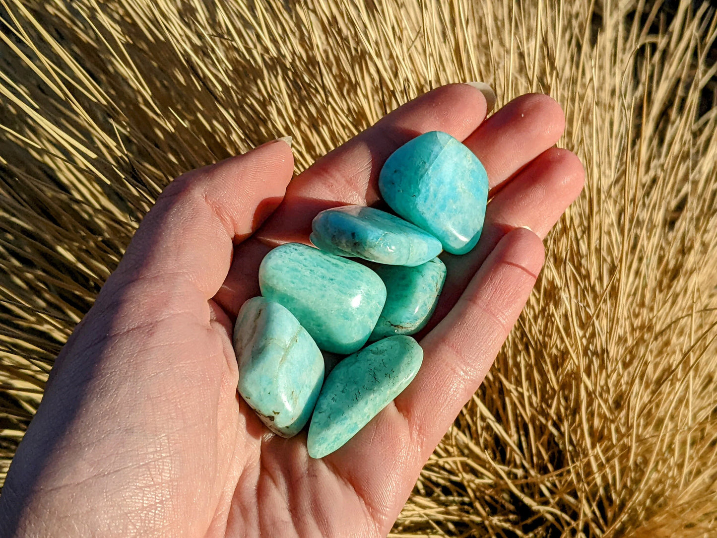 Amazonite Tumbled Stones