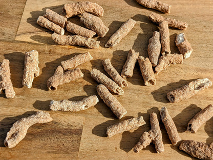 Rare Petrified Lightning - Fulgurite Specimens