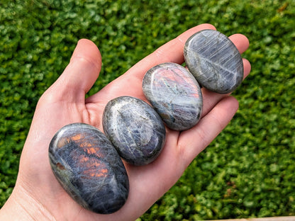 Sunset Labradorite Palm Stones