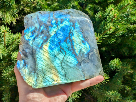 Labradorite One-Sided Freeform - OOAK