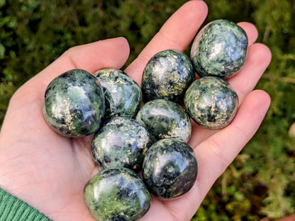 Nephrite Jade Tumbled Stones