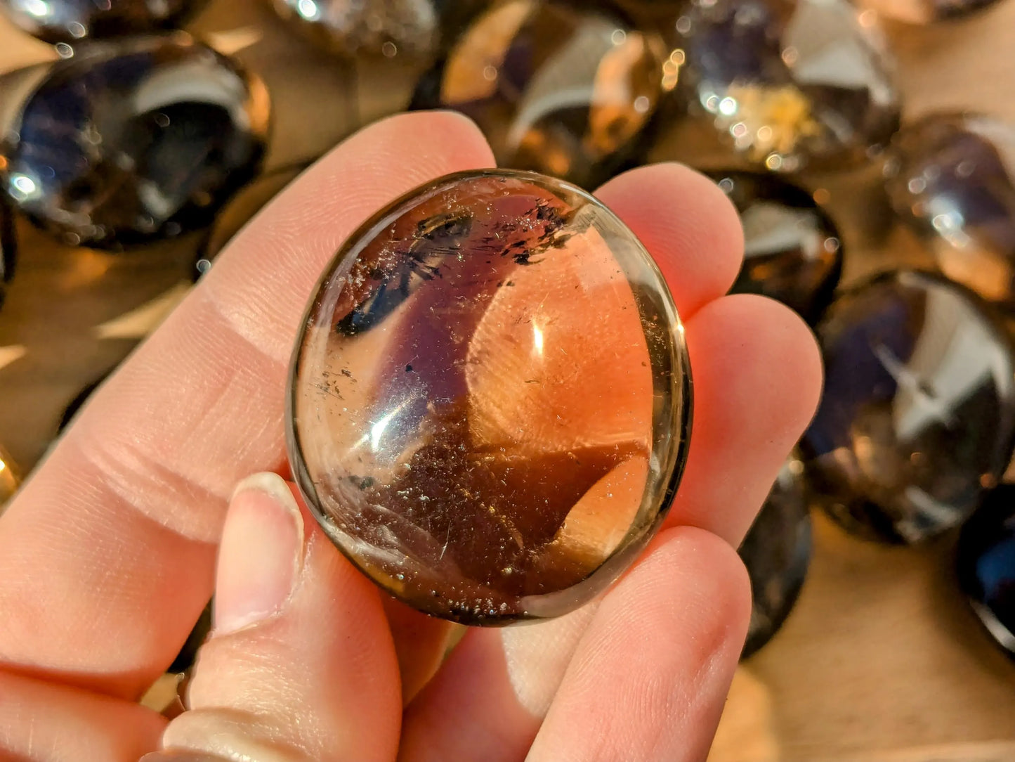 High Grade Smoky Quartz Pebbles