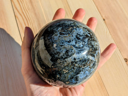 Unique Ocean Jasper Statement Sphere