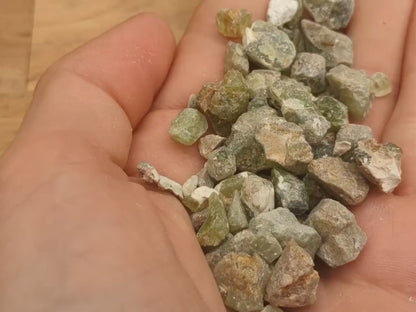 Raw Peridot Specimen Lots