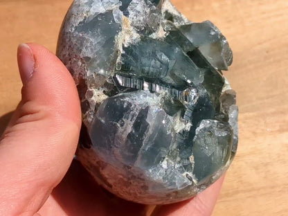 Meadow Celestite Egg - OOAK