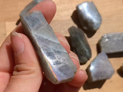 Sunset Labradorite Slices