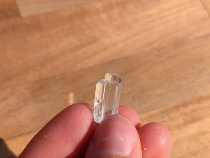 High Clarity Aquamarine Beryl Specimen - OOAK
