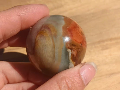 Polychrome Jasper Sphere - OOAK