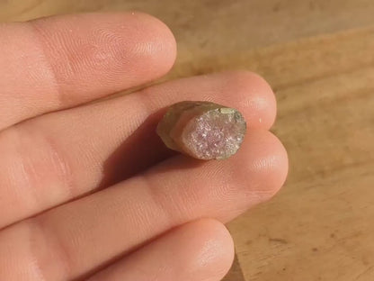 Watermelon Tourmaline Specimen - OOAK