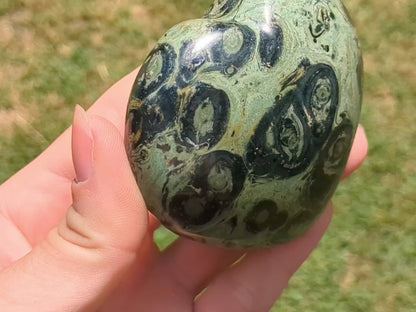 Kambaba Jasper Heart - OOAK