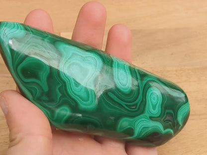 Malachite Polished Specimen - OOAK