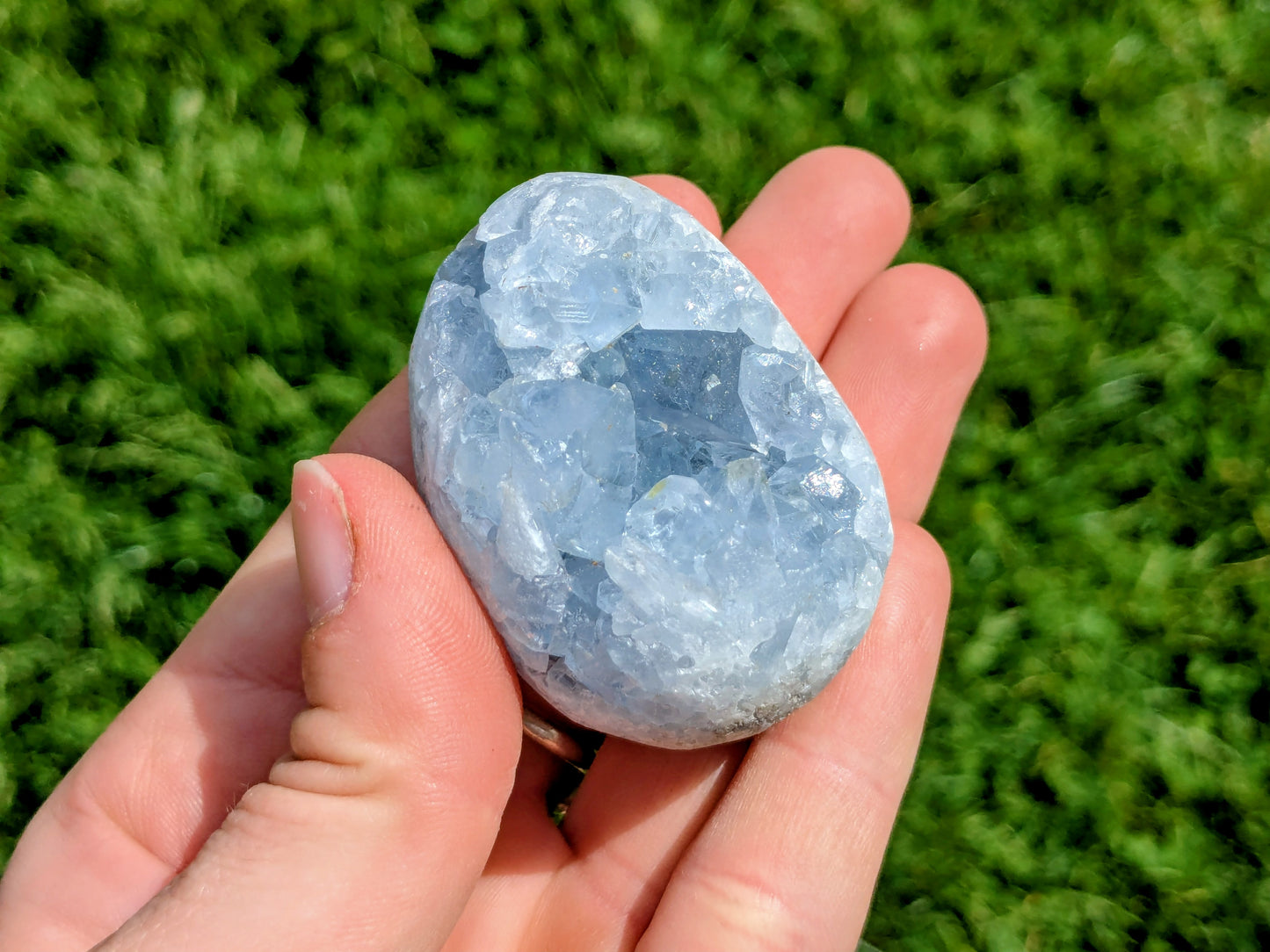 Celestite Egg - OOAK