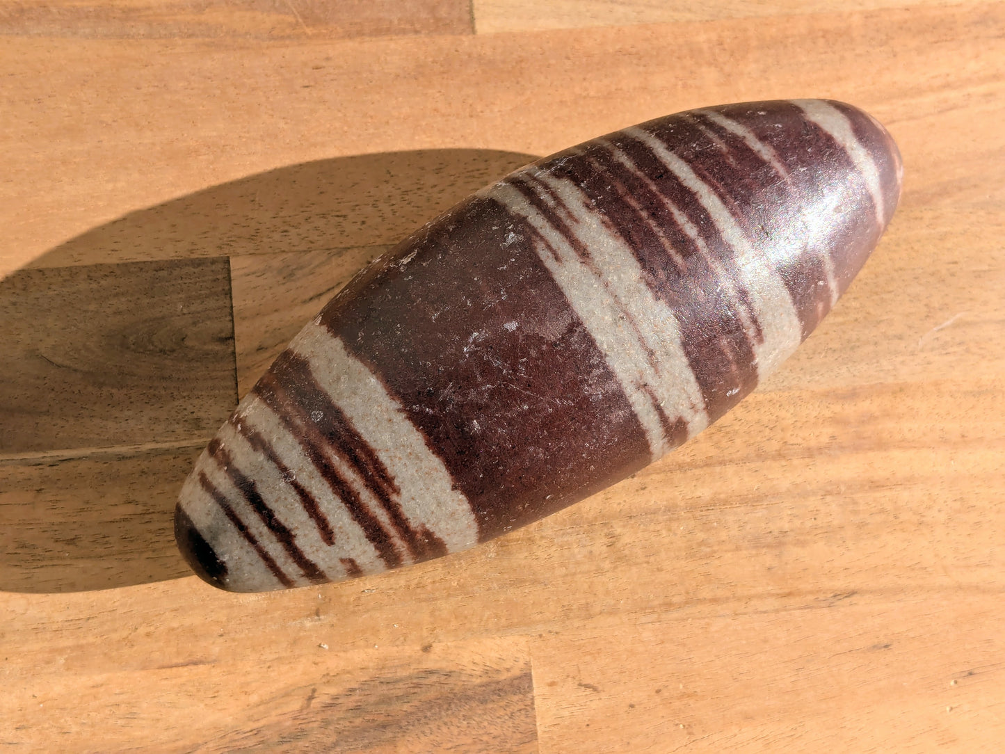Shiva Lingam - OOAK 6" Naturally Formed