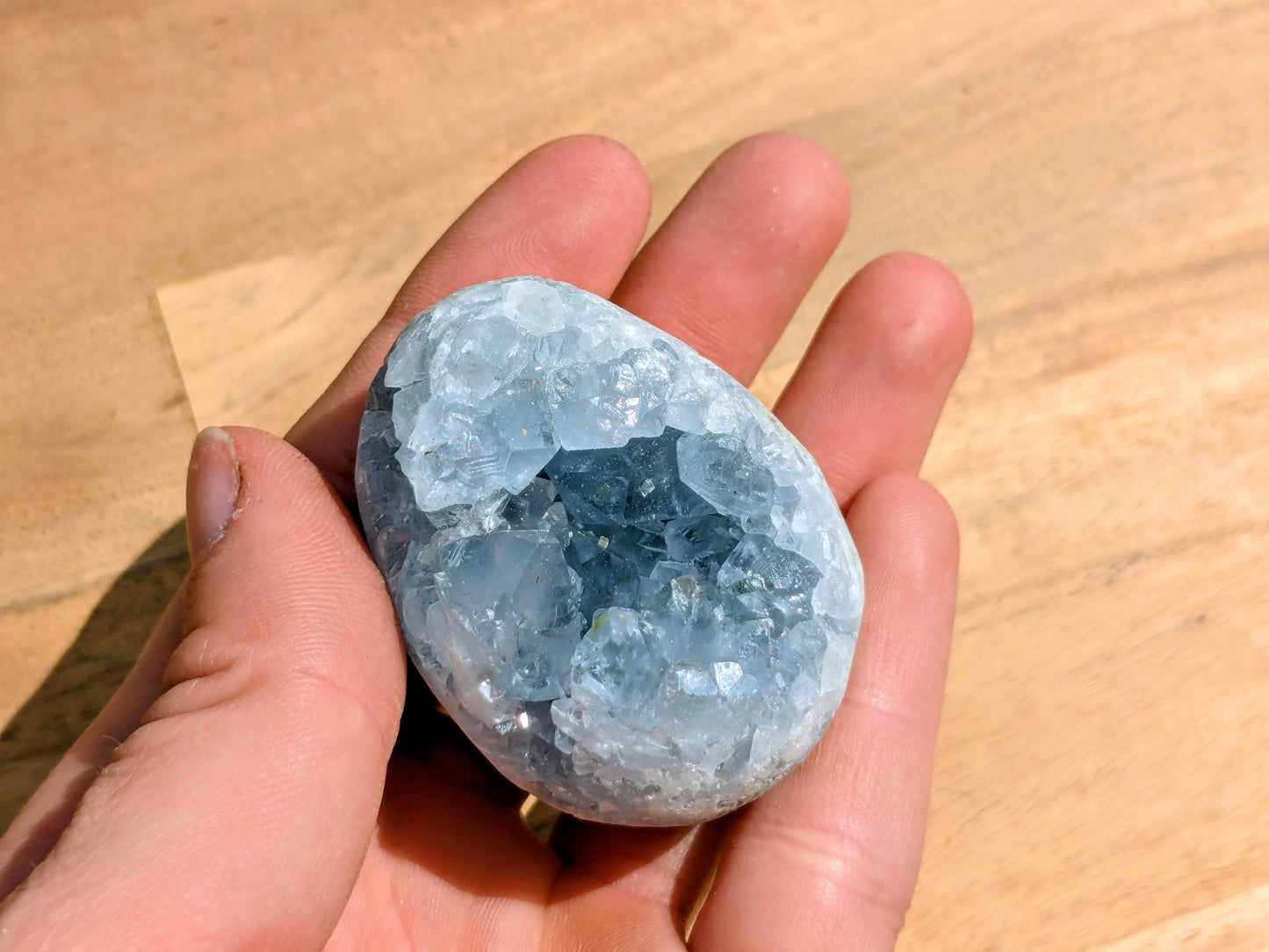 Celestite Egg - OOAK