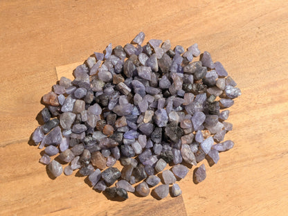 Blue Sapphire Rough Chips - 10g Lots