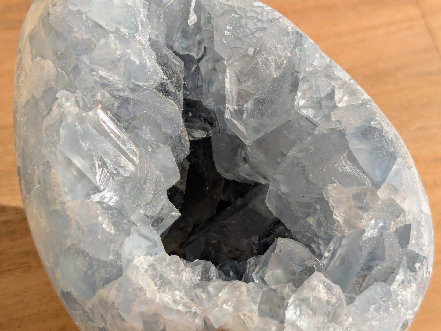 Celestite Druzy Egg - OOAK