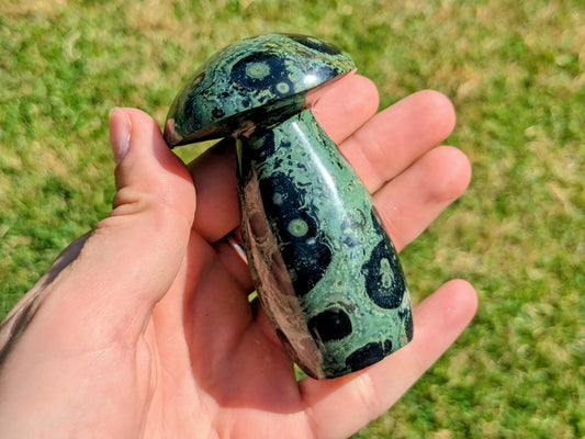 Kambaba Jasper Mushroom - OOAK