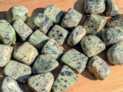 Dragon Jade Tumbled Stones