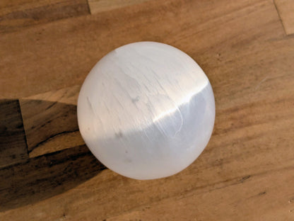 Selenite Sphere - OOAK