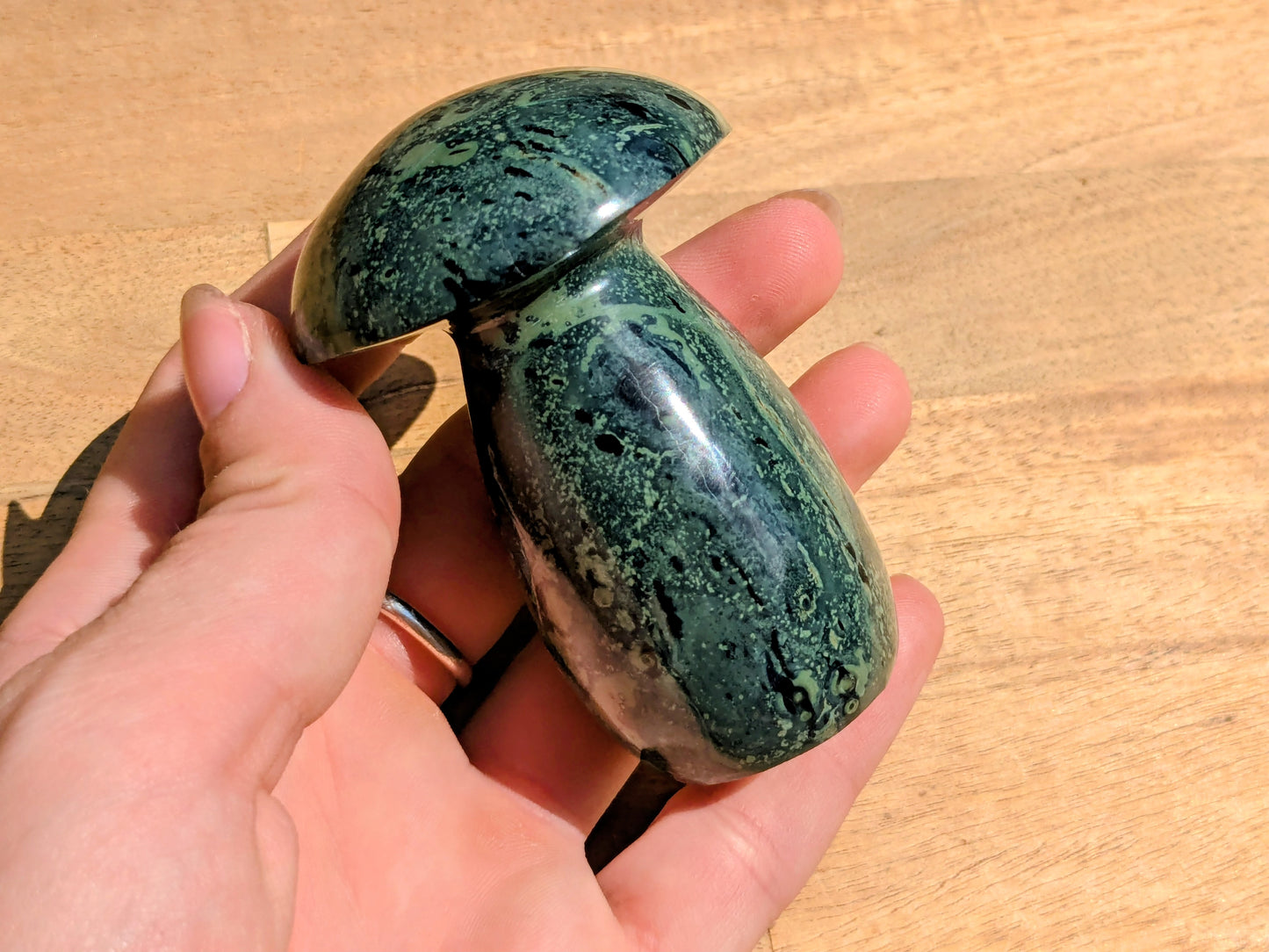 Kambaba Jasper Mushroom - OOAK