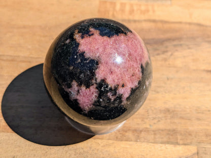 Rhodonite Sphere - OOAK