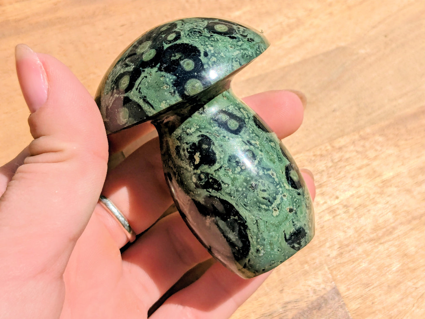 Kambaba Jasper Mushroom - OOAK