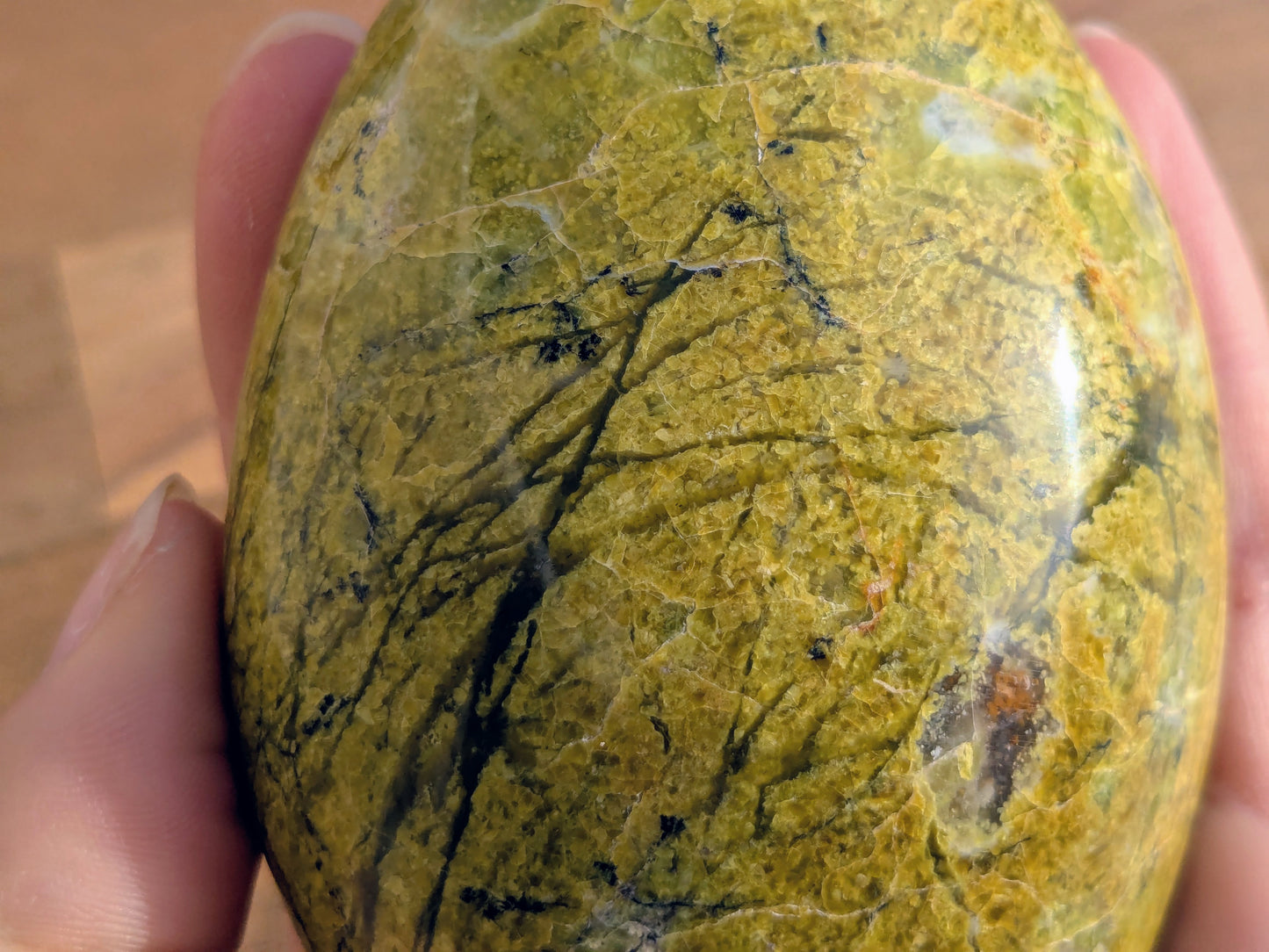 Green Opal Free Form - OOAK