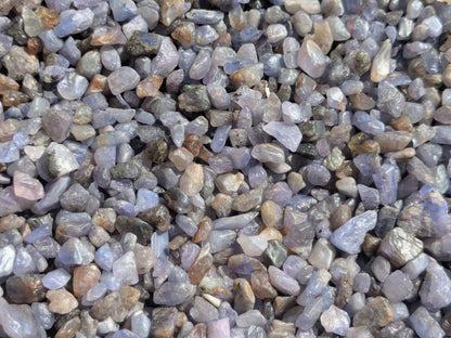 Blue Sapphire Rough Chips - 10g Lots