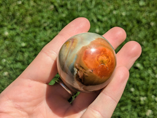 Polychrome Jasper Sphere - OOAK