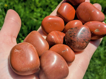 Red Jasper Tumbled Stones