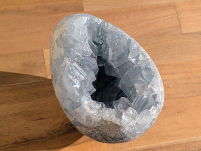 Celestite Druzy Egg - OOAK