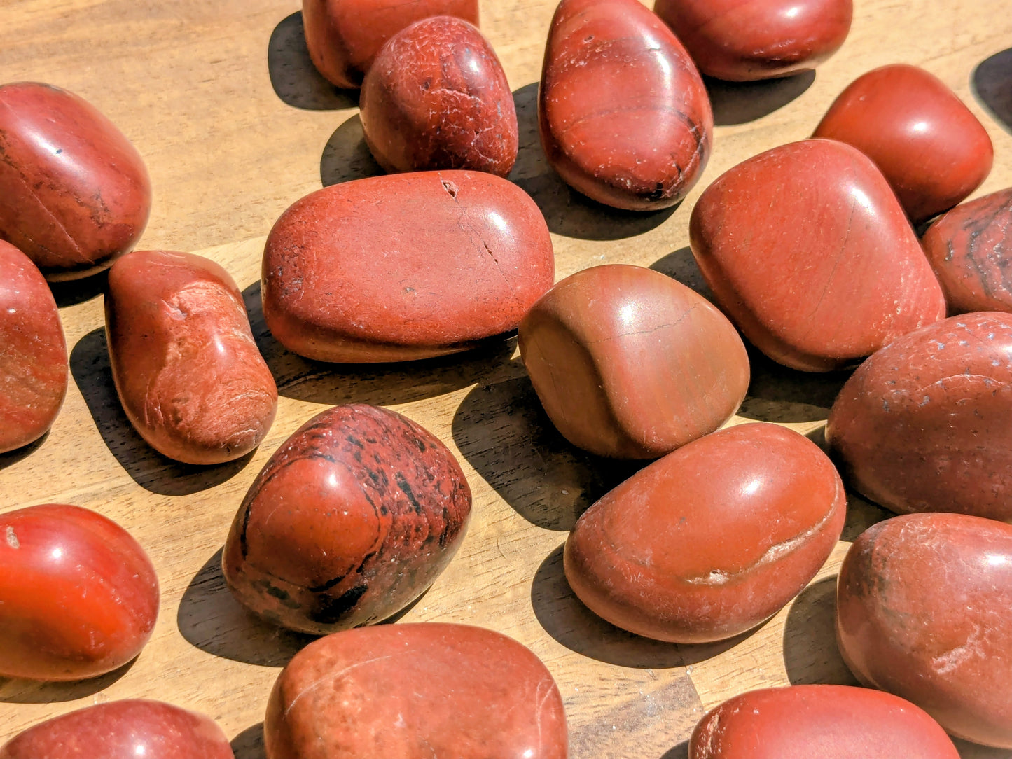 Red Jasper Tumbled Stones