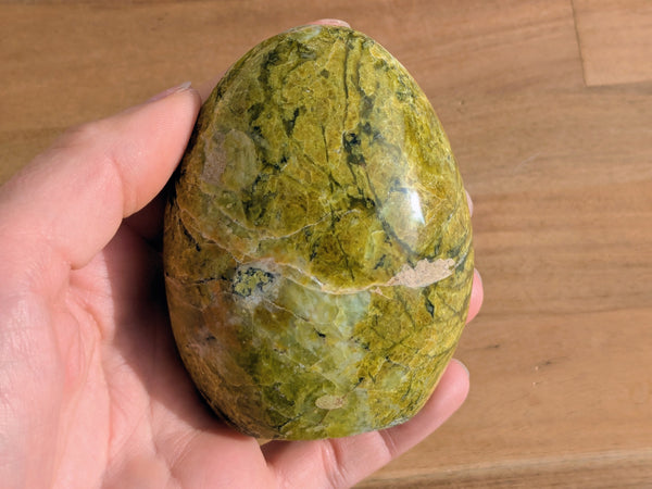 Green Opal Free Form - OOAK