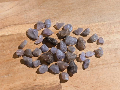 Blue Sapphire Rough Chips - 10g Lots