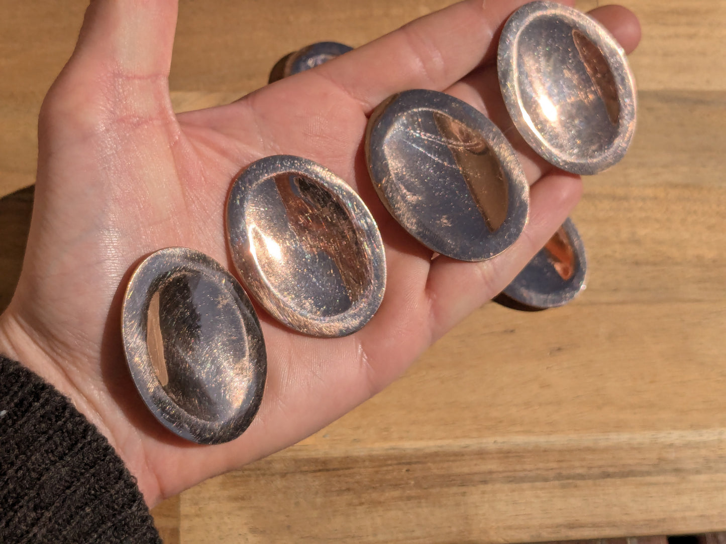 Copper Worry Stones