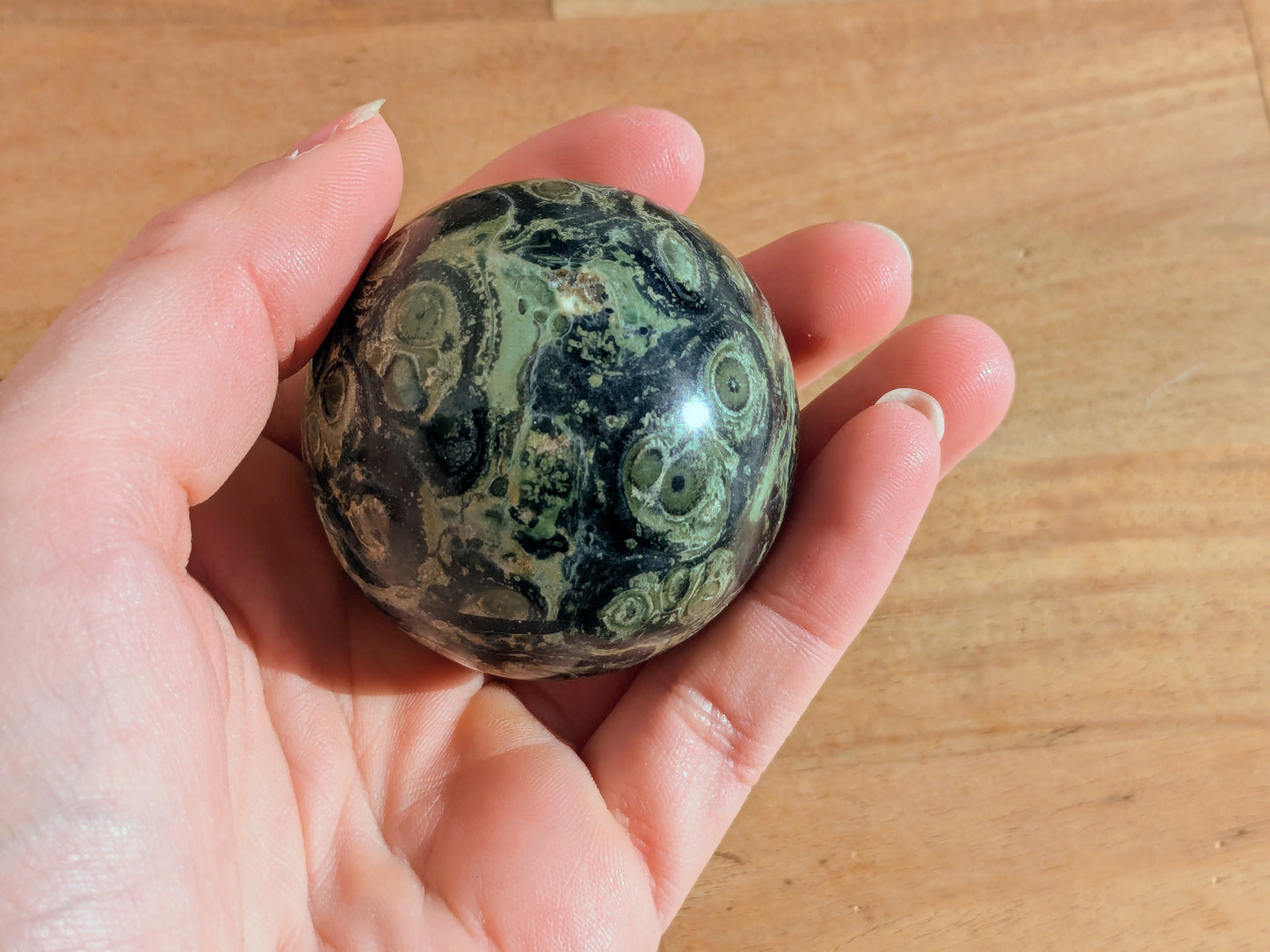 Kambaba Jasper Sphere - OOAK