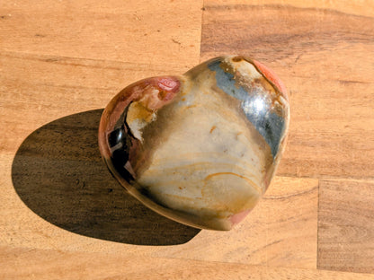 Polychrome Jasper Heart - OOAK