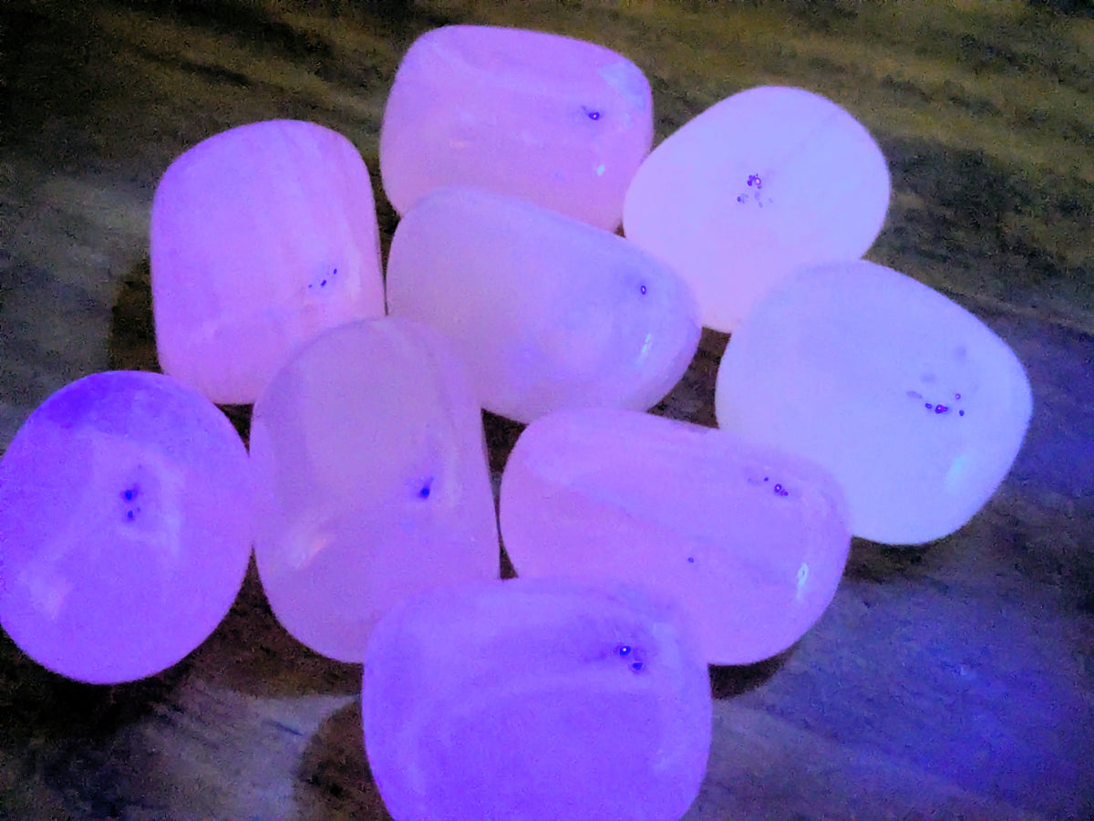 Mangano Calcite Tumbled Stones