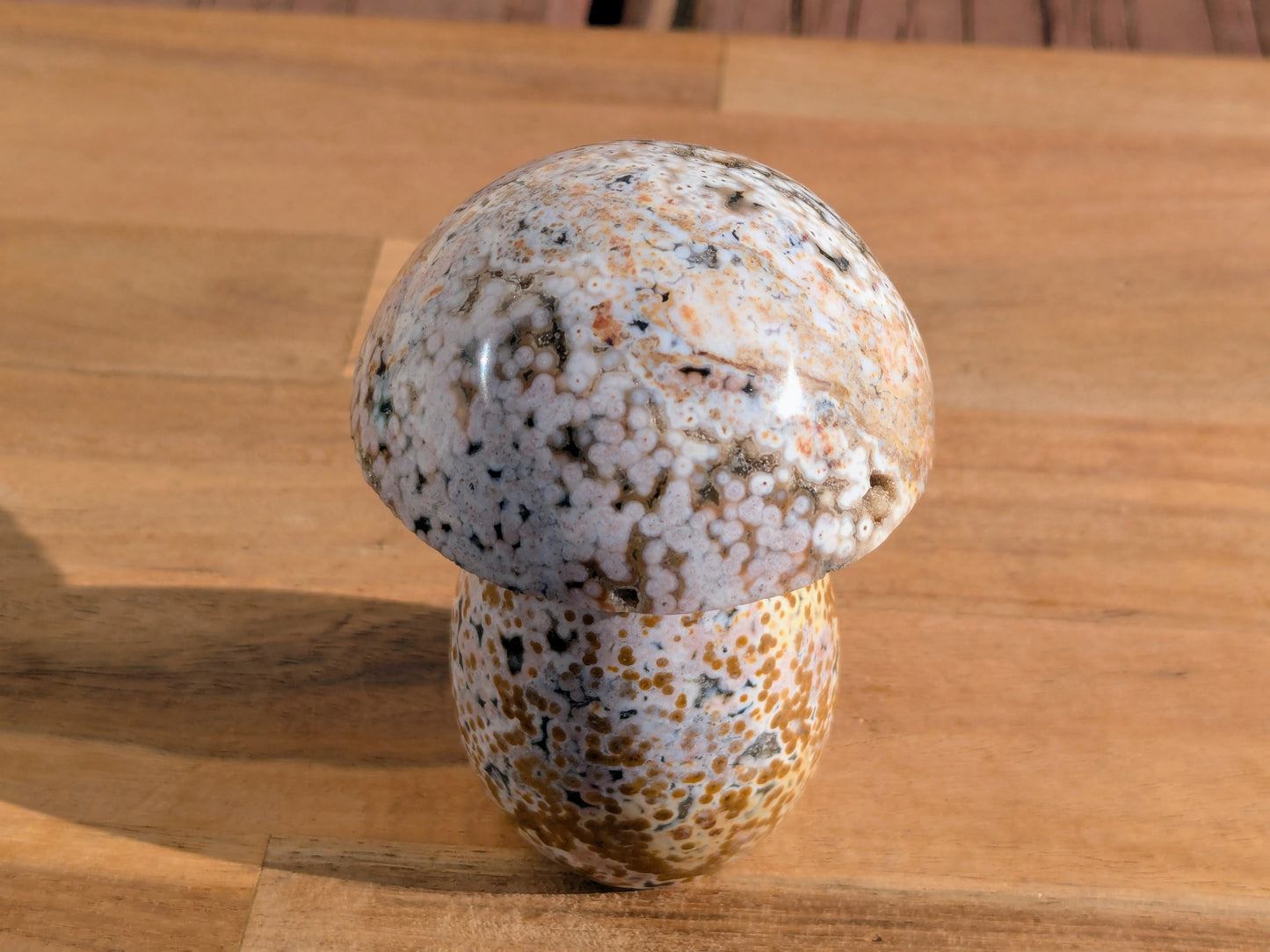Ocean Jasper Mushroom - OOAK