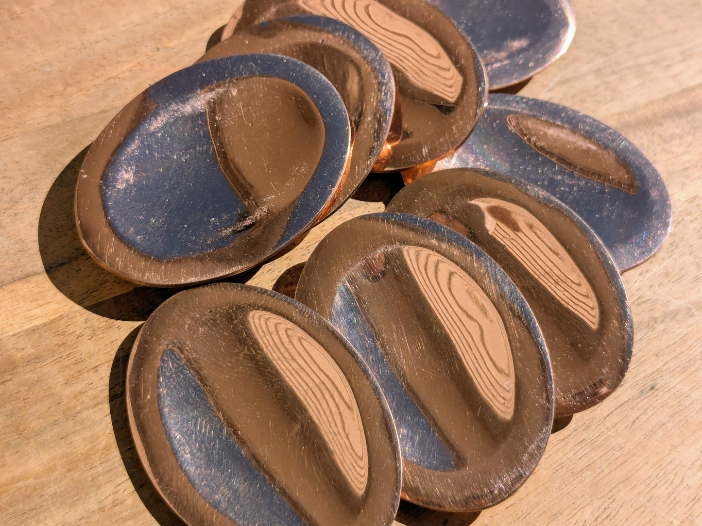 Copper Worry Stones