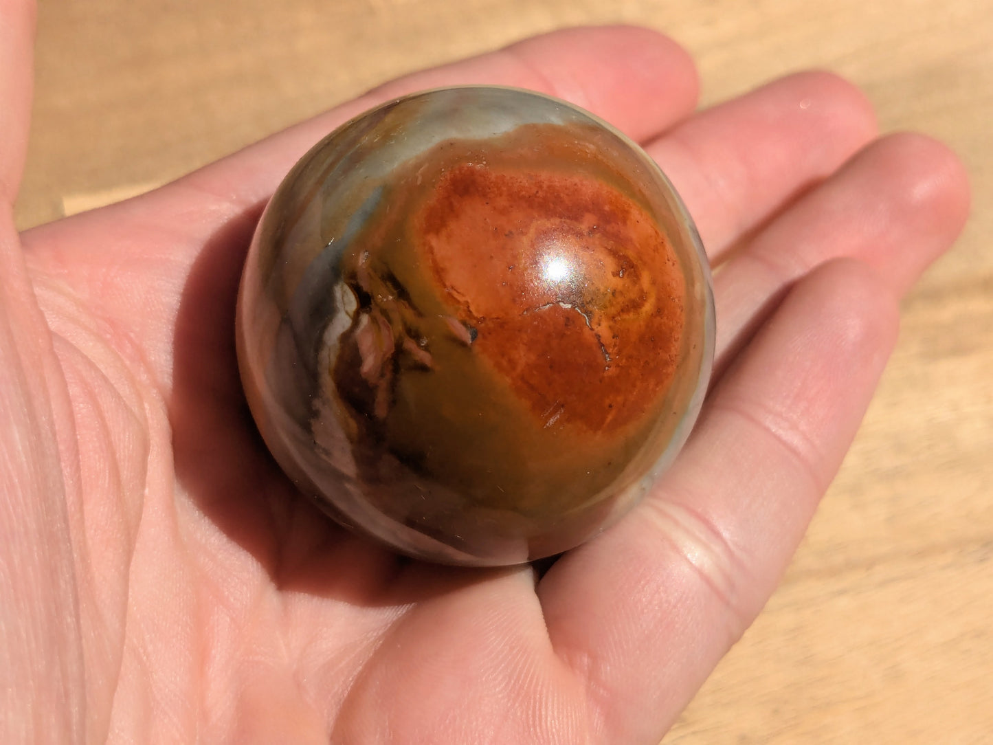 Polychrome Jasper Sphere - OOAK