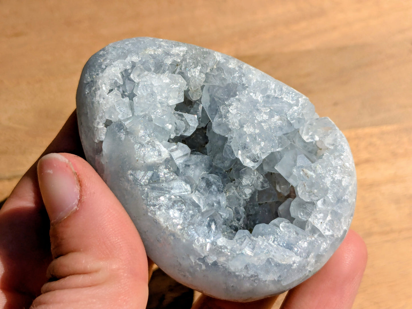 Celestite Egg - OOAK