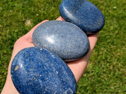 Lazulite XL Palm Stones
