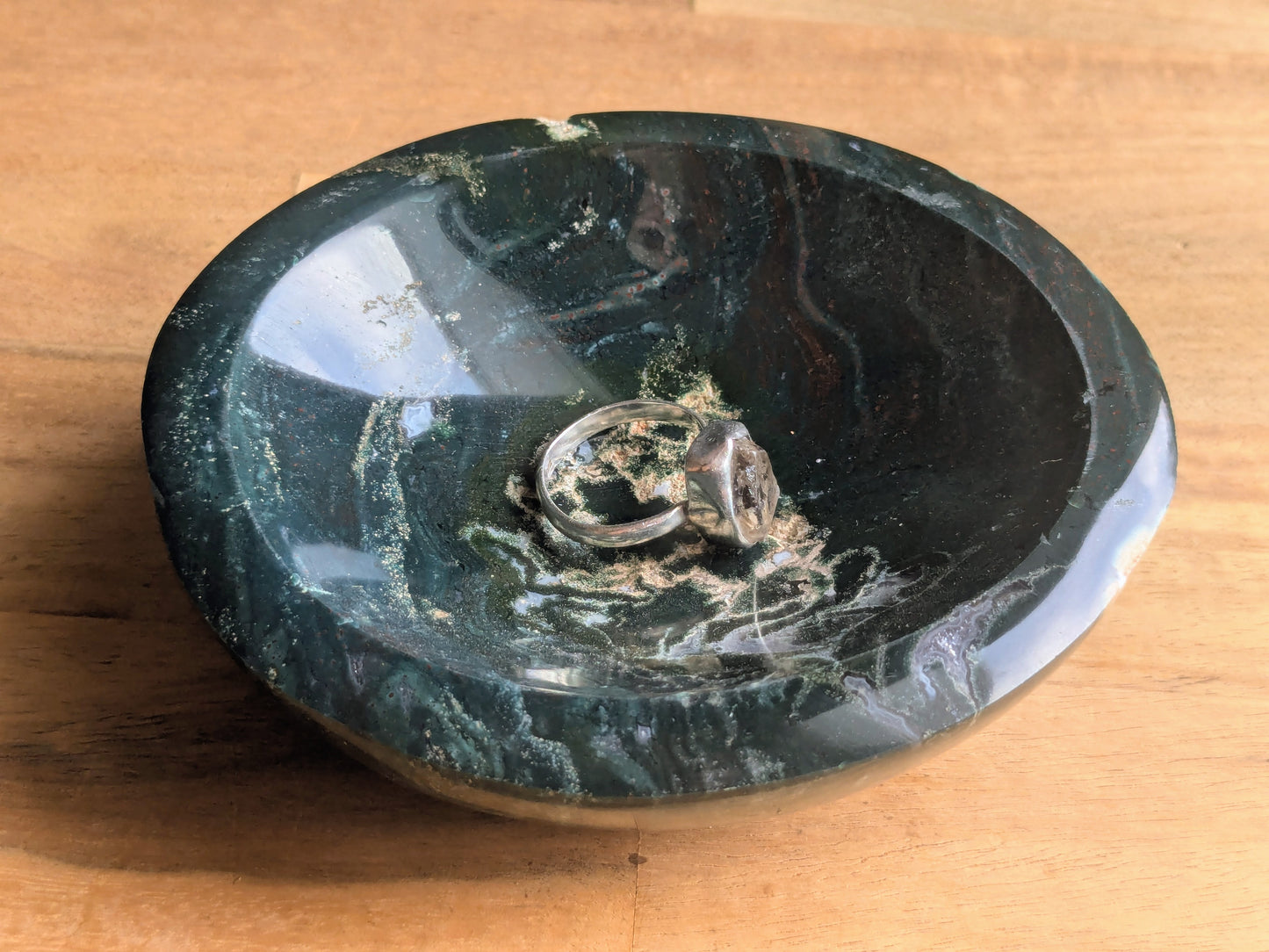 Ocean Jasper Jewelry Dish - OOAK