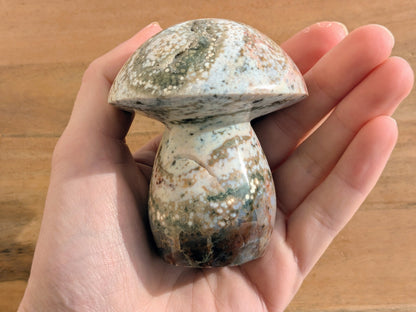 Ocean Jasper Mushroom - OOAK
