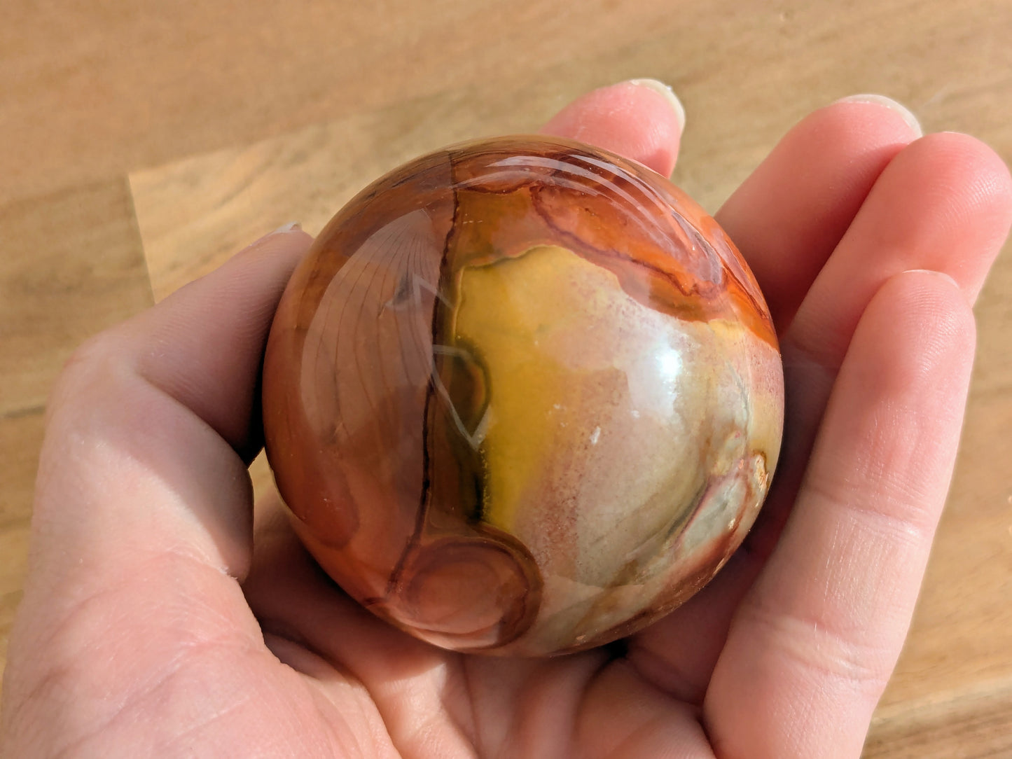 Polychrome Jasper Sphere - OOAK