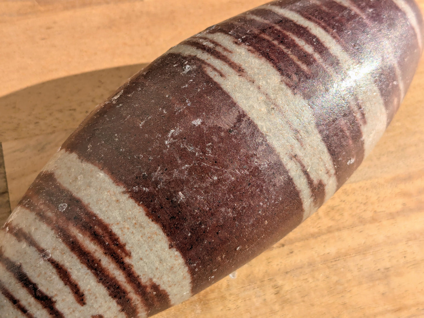 Shiva Lingam - OOAK 6" Naturally Formed