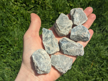 Blue Sapphire Rough Specimens