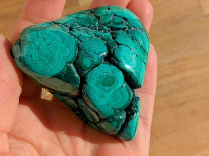 Malachite Polished Specimen - OOAK