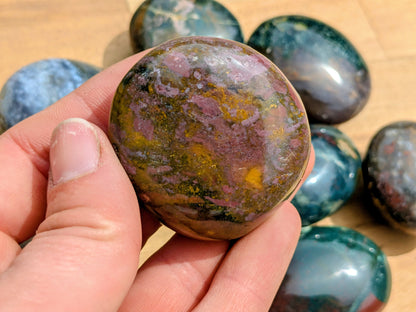 Ocean Jasper Palm Stones